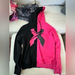 Excision split hoodie